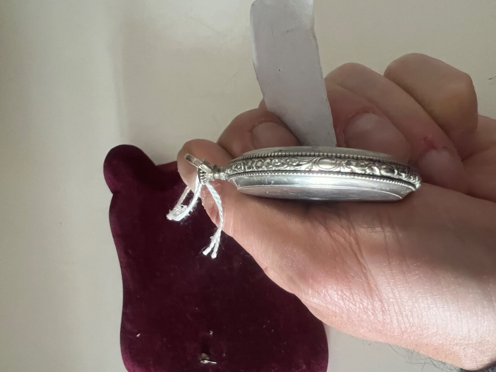 🔴 VEGLIA orologio uomo tasca a carica manuale da revisionare parti vintage