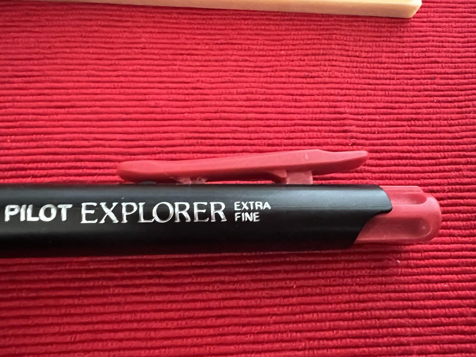 🔴 PILOT penna sfera EXPLORER nera matita meccanica THE SHAKER 0,5 vintage