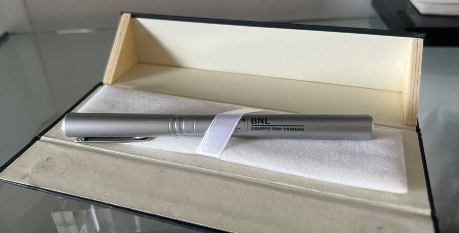 Bnl Stylo-Plume Roller Aluminium Écrit Parfaitement Avec Boîte