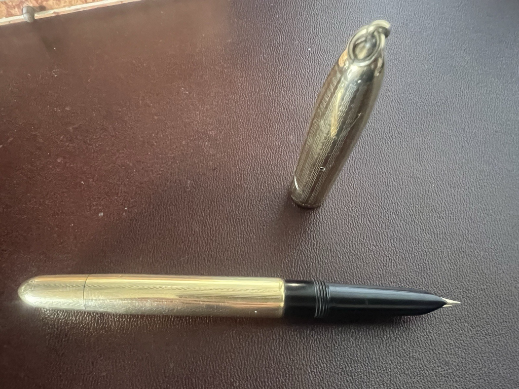 Zenith Stylo-Plume Stylo à Plume Extra Or Écrit Bijou Vintage 1930 C
