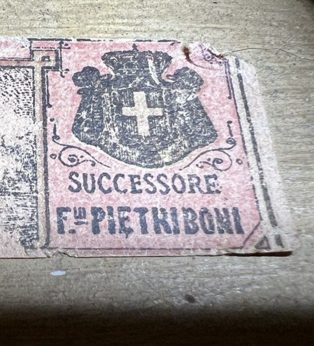 🔴 VITTORIO EMANUELE III SAVOIA portagioie cofanetto scrigno astuccio vintage 9