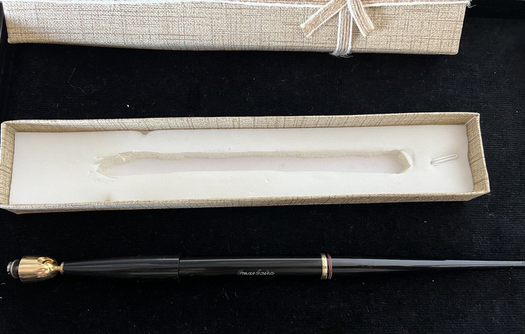 🔴 OMAS penna sfera EXTRA stiloforo scrivania SUPPORTO scrive vintage C
