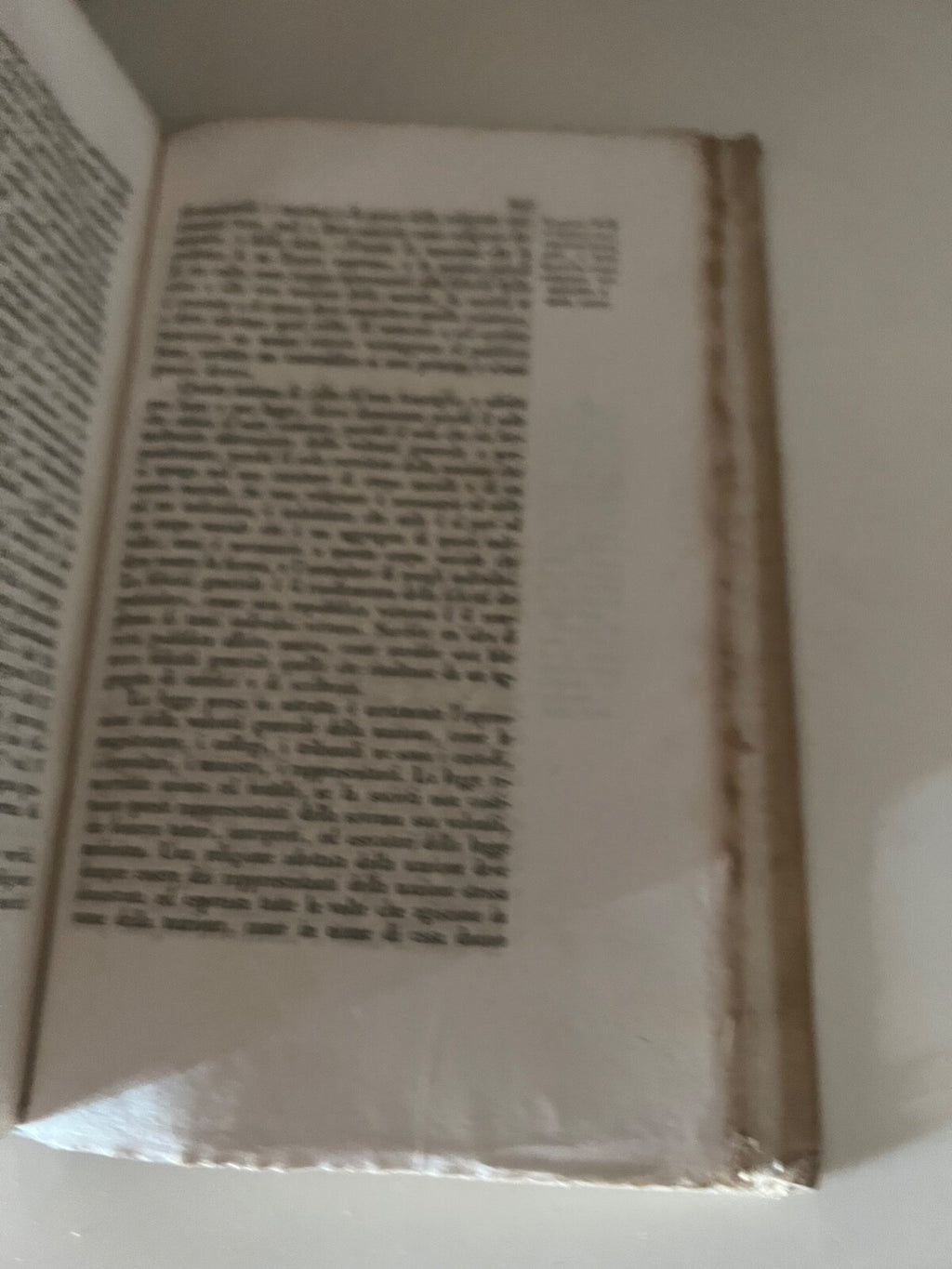Livre Oraisons Sacre Et Thèses Totrricelli Carte Parchemin Antique 1738 