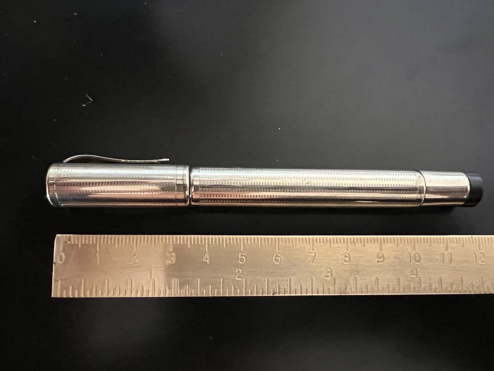 🔴 IDEAL penna stilografica retrattile pennino ORO 14 KT funziona vintage A
