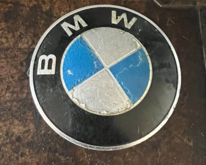 Badge BMW 51.14-1872324 Car Emblem Print Logo License Plate Aluminum Original 