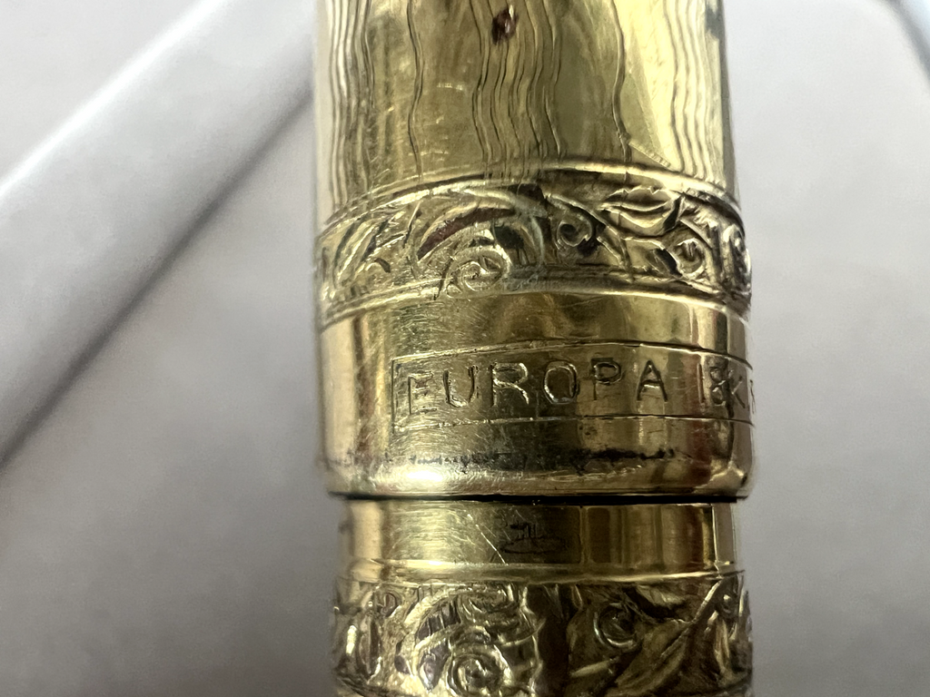 Europa Stylo-Plume Stylo à Plume Retractable Invicta Parties Ersatz Cru