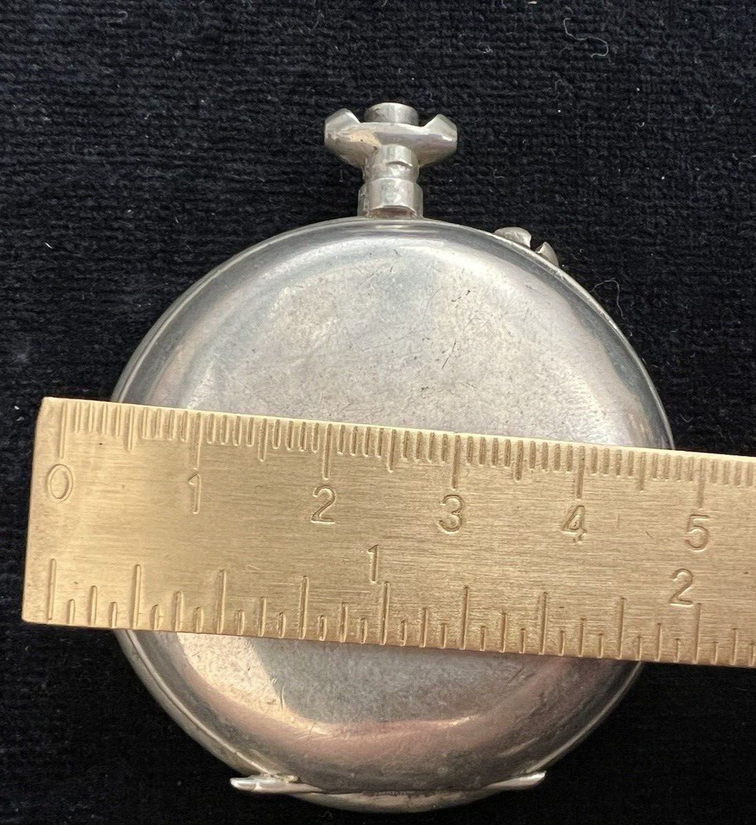 ROSSKOPF Cadran Montre Poche Chemin État De Examen Pièces Vintage