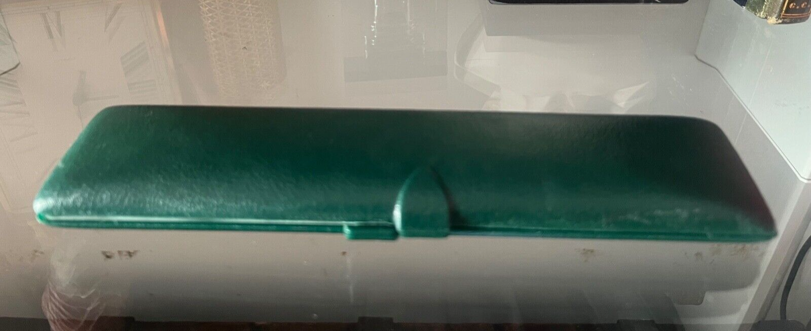 🔴 SOFIOR GREY box scatola orologio cofanetto custodia verde seta vintage