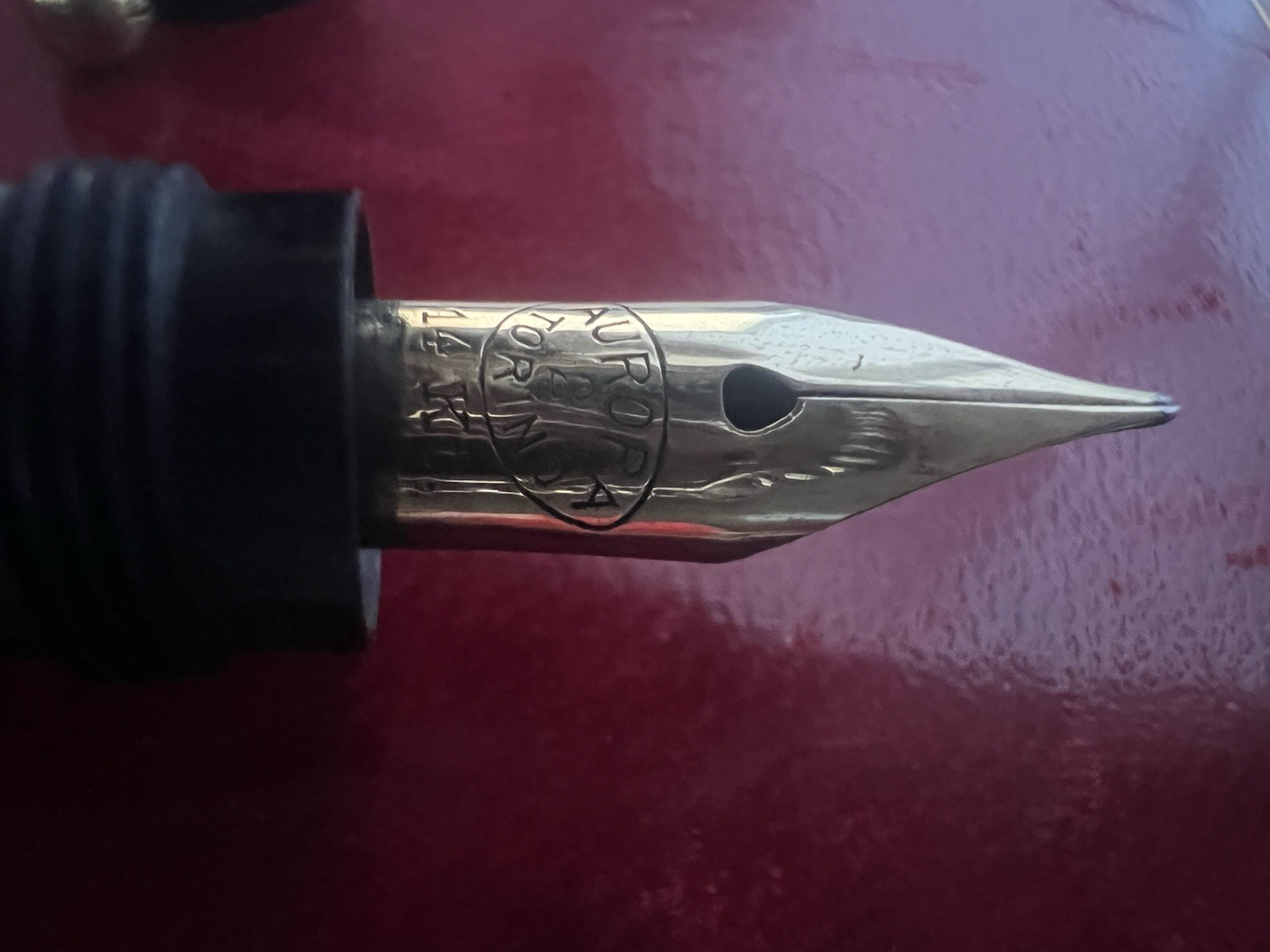 🔴 AURORA penna stilografica retrattile Vittorio Emanuele III Re di Savoia RARA