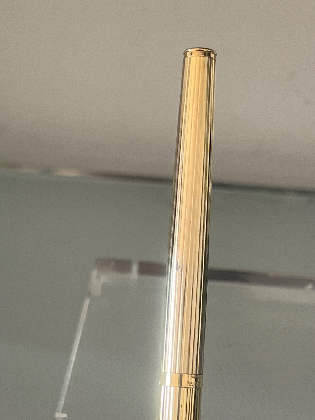 🔴 ROWENTA vergoldeter, geprägter deutscher Patronenfüller, Vintage 