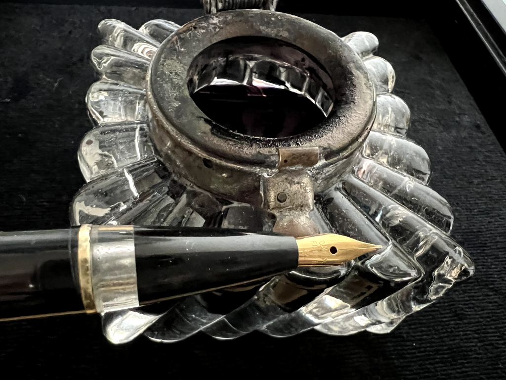 Goldmichel 810 Stylo-Plume Stylo à Plume Levier Écrit Vintage Écrit Du 1940