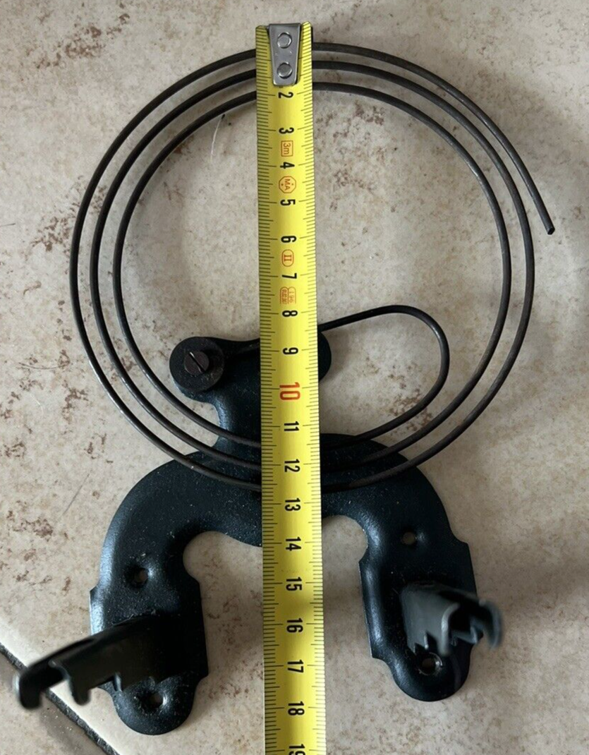 🔴 Supporto GONG orologio muro parete parti ricambio misure come foto vintage 3