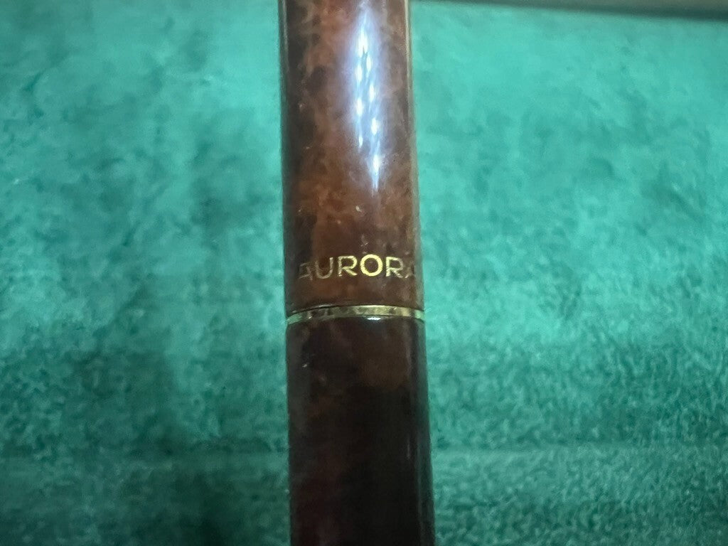 Aurora Stylo-Plume Sphère Hastil Retractable Laque Et Or Écrit Nouvelle C 