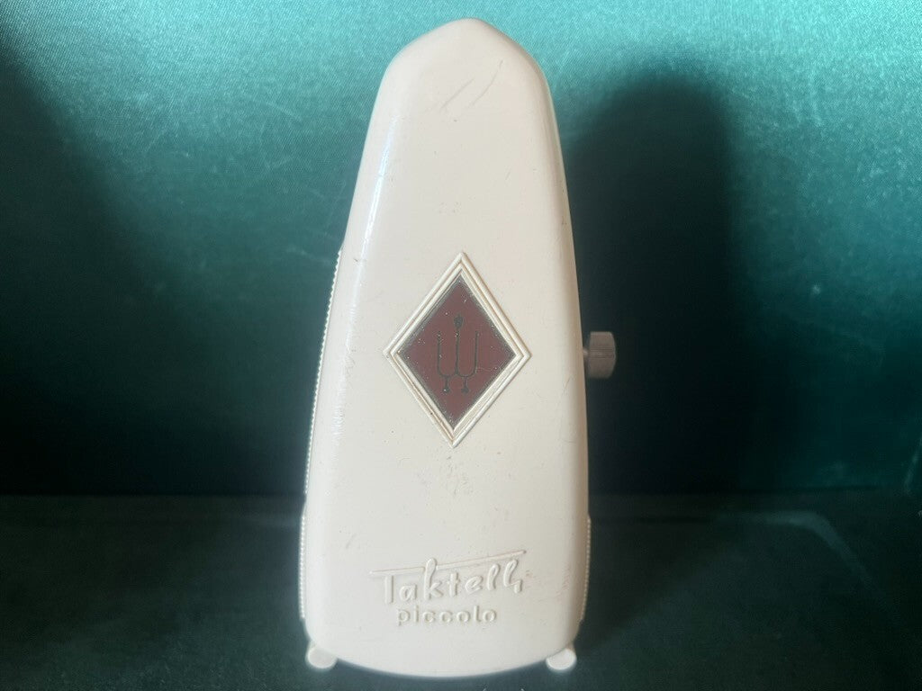🔴 Metronomo TAKTELL piccolo con chiavetta funziona vintage
