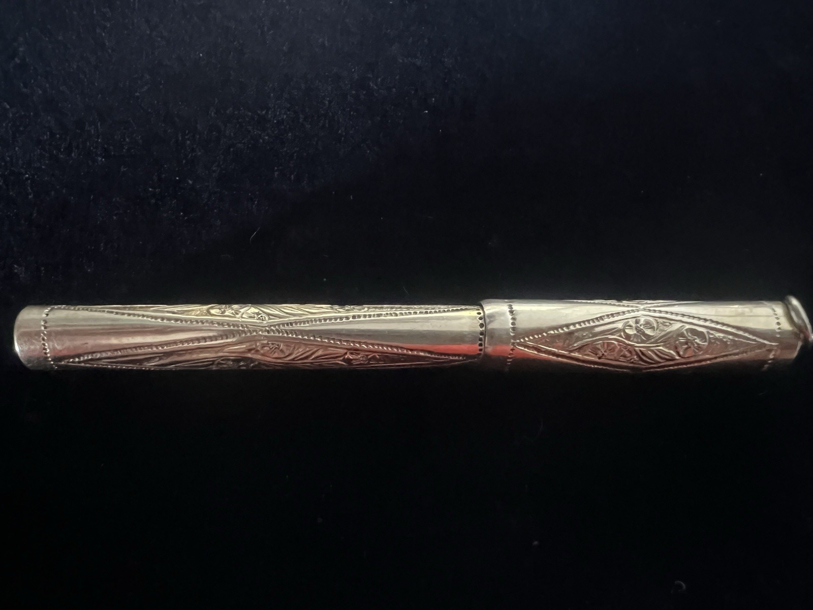 Red Ottoman Imperial Fountain Pen Sultan Abdulhamid II Antique
