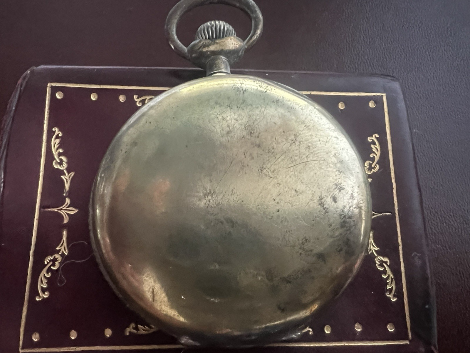 🔴 ROSKOPF orologio tasca uomo da revisionare parti vintage N 24