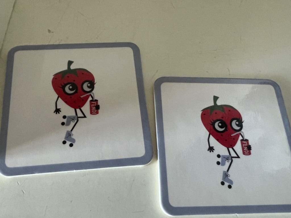 Fendi Kids Jeu Cartes pour Enfants De Paires Logo Avec Boîte Vintage Rare 