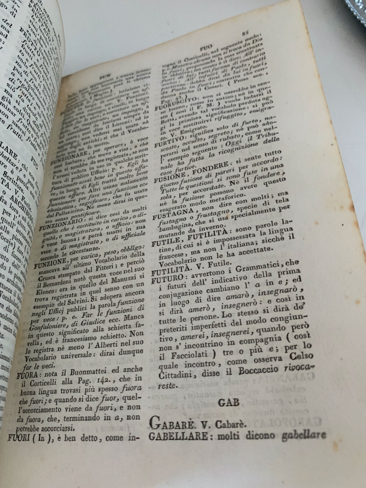 Livre Vocabulaire de Mots Et Modes Errones Ugolini Urbania Antique 1848 