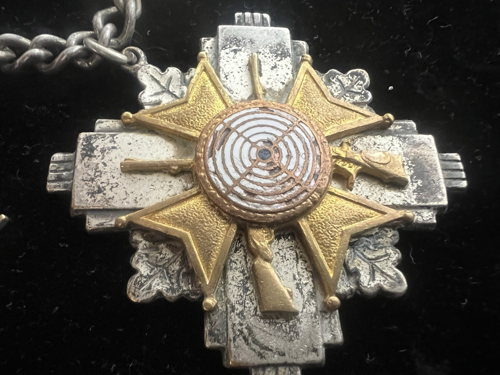Poland Crosses Bridesmaid Medals Metal With Nail And Brooches Uniform Vintage