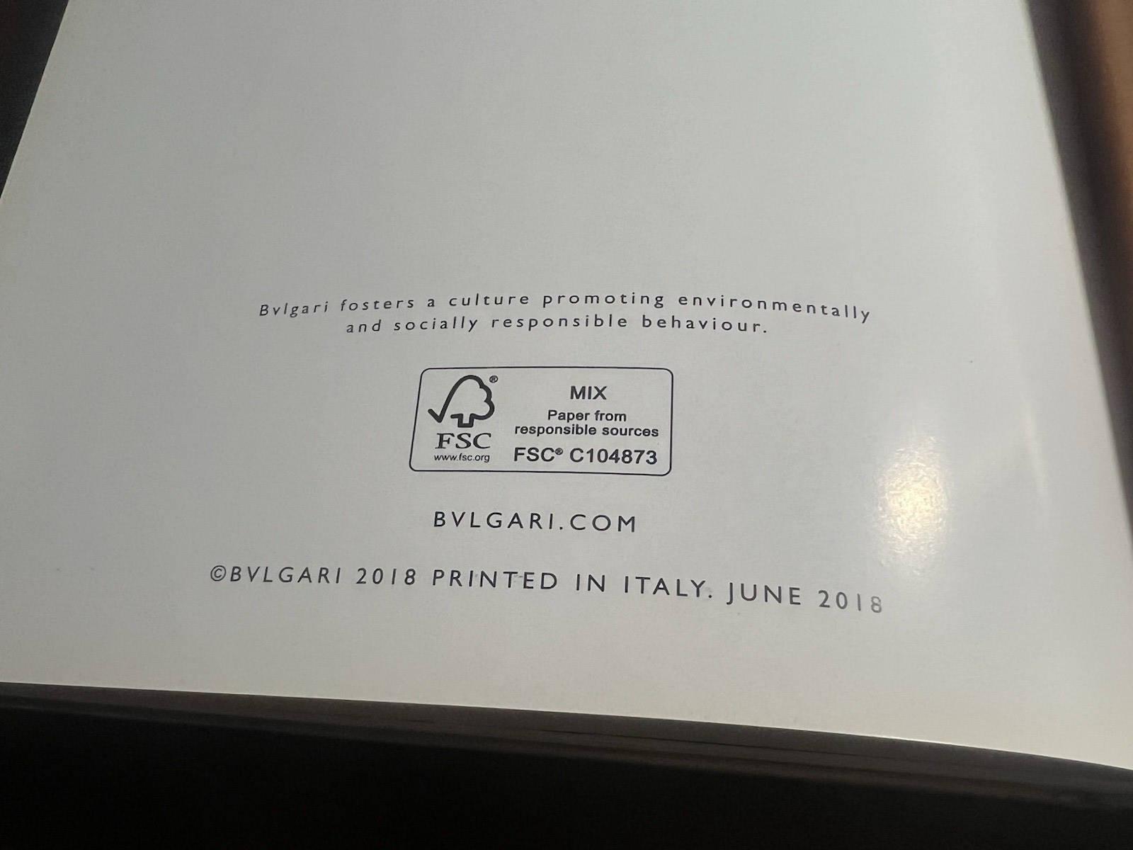 Bulgari Katalog Schmuckkollektion 2018-2019 mit Foto B Zero Official 