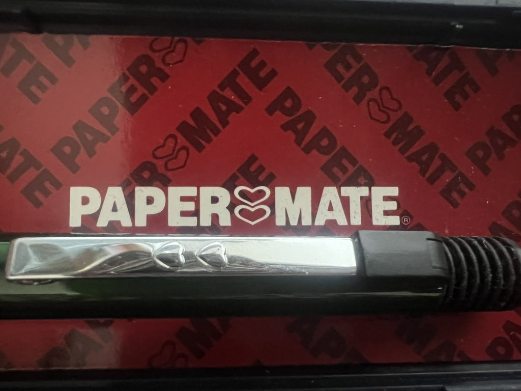 🔴 PAPERMATE penna sfera 90° DYNAGRIP verde Giappone istruzioni vintage