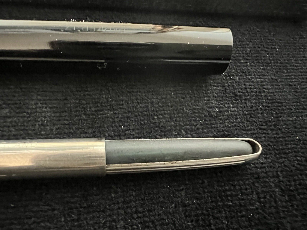 Parker Stylo-Plume Stylo à Plume 17 Capuche Plaqué Or Écrit Vintage 1962