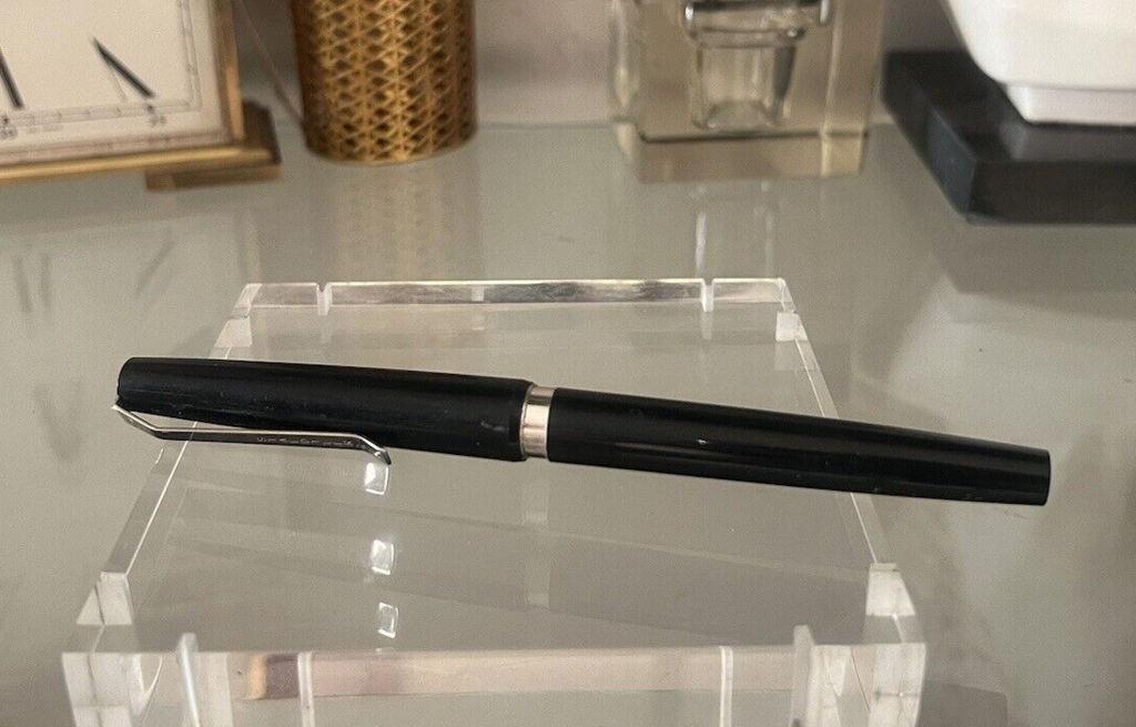 🔴 STAEDTLER penna stilografica cartuccia scrive pennino Dauer Feder vintage
