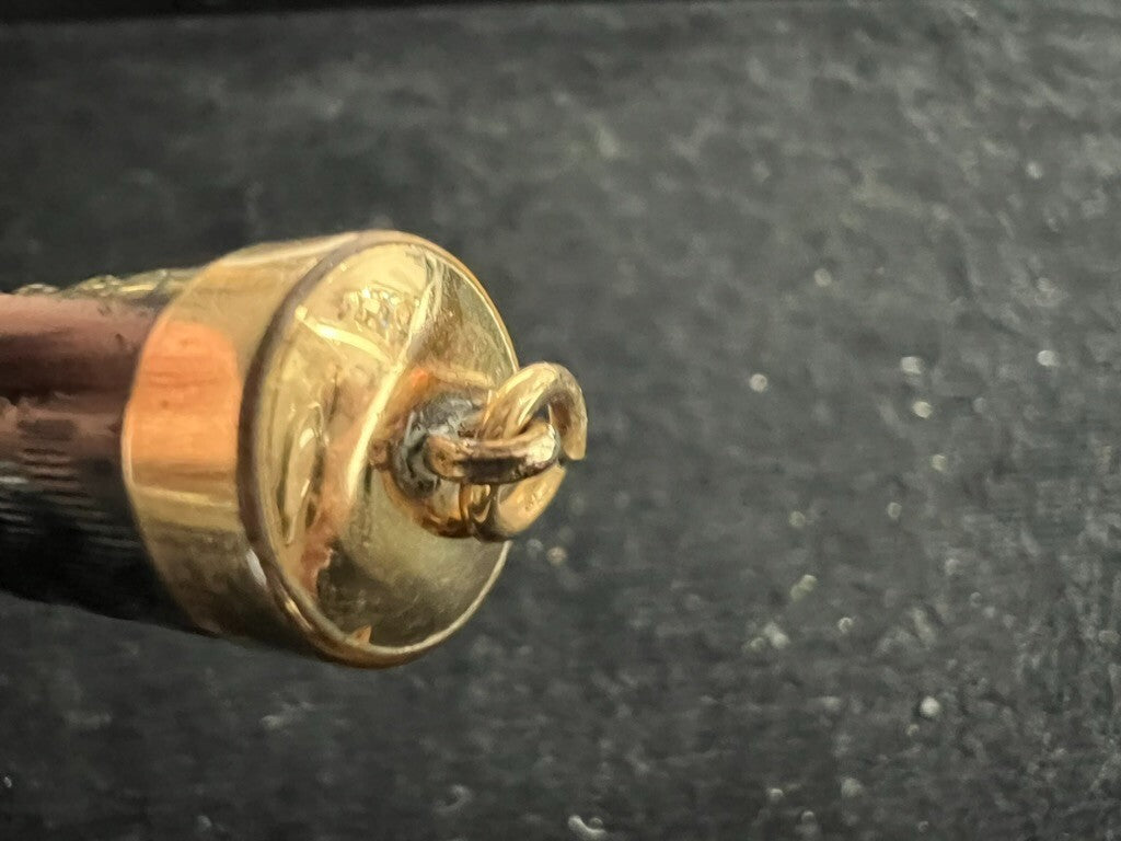 J Harris & Co Pen Fountain Pen Lever Pen Gold 14 K Vintage 1940