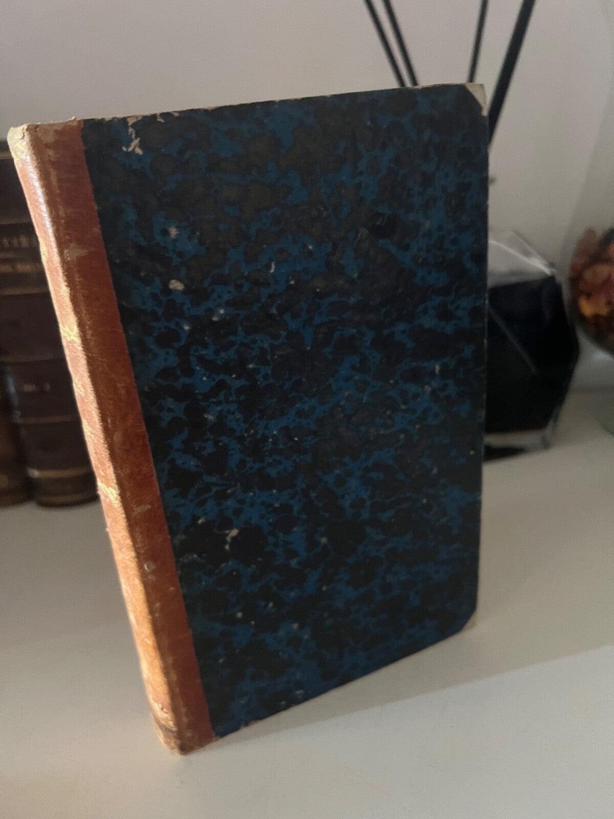 🔴 Book IURIS ROMANI PRIVATE Warnkoenig in Latin Adolphi Marci 1860 ANTIQUE 