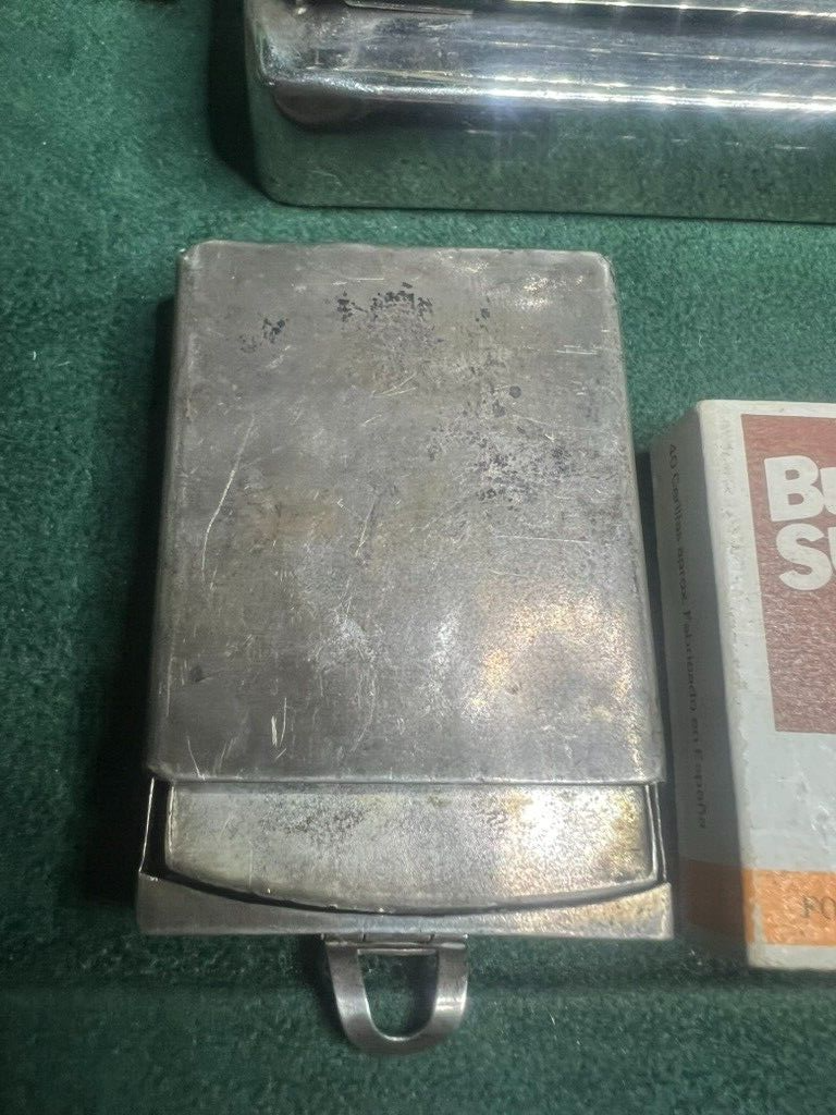 🔴 EVANS portasigarette porta fiammiferi cartine lotto 10 PEZZI vintage