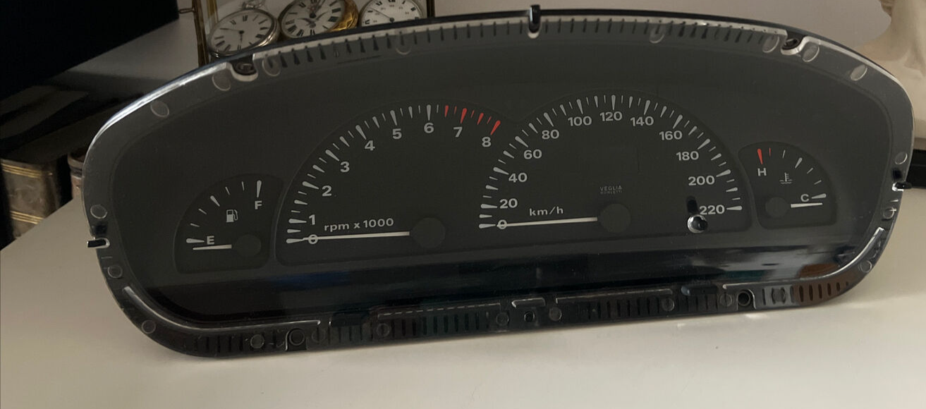 Fiat Bravo Marea Compteur Kilométrique 46524369 Utilisé Original Vintage