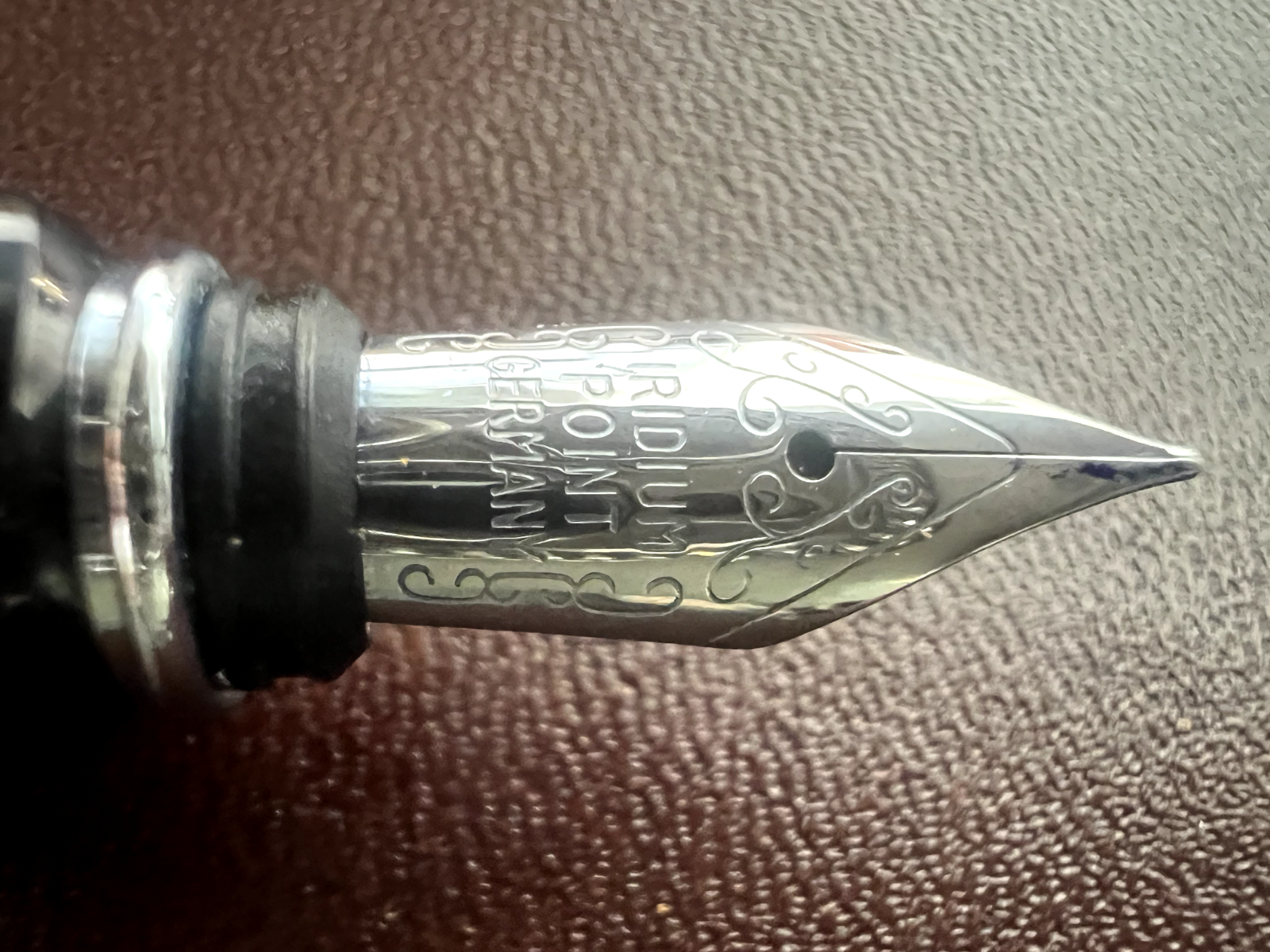 🔴 CAMPO MARZIO penna stilografica lacca gialla profili cromati design scrive