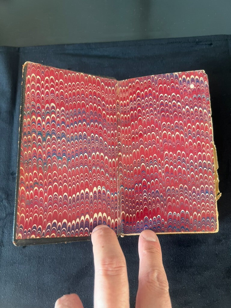 Livre Manuel De Philothée Avec Images Gravure Sur Rame Antique 1880