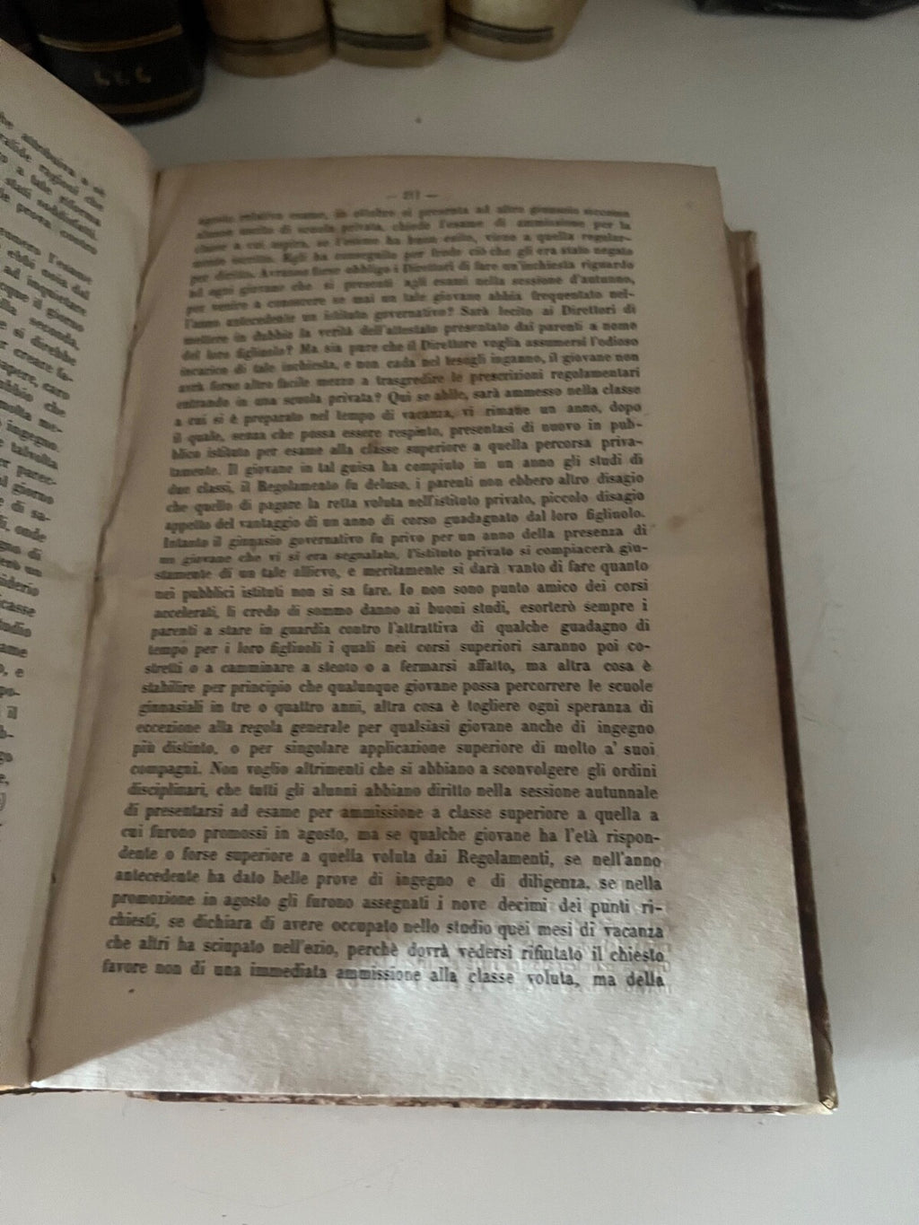 Livre L'Istitutore Feuille Toutes les Semaines De Instruction Actes Officiels