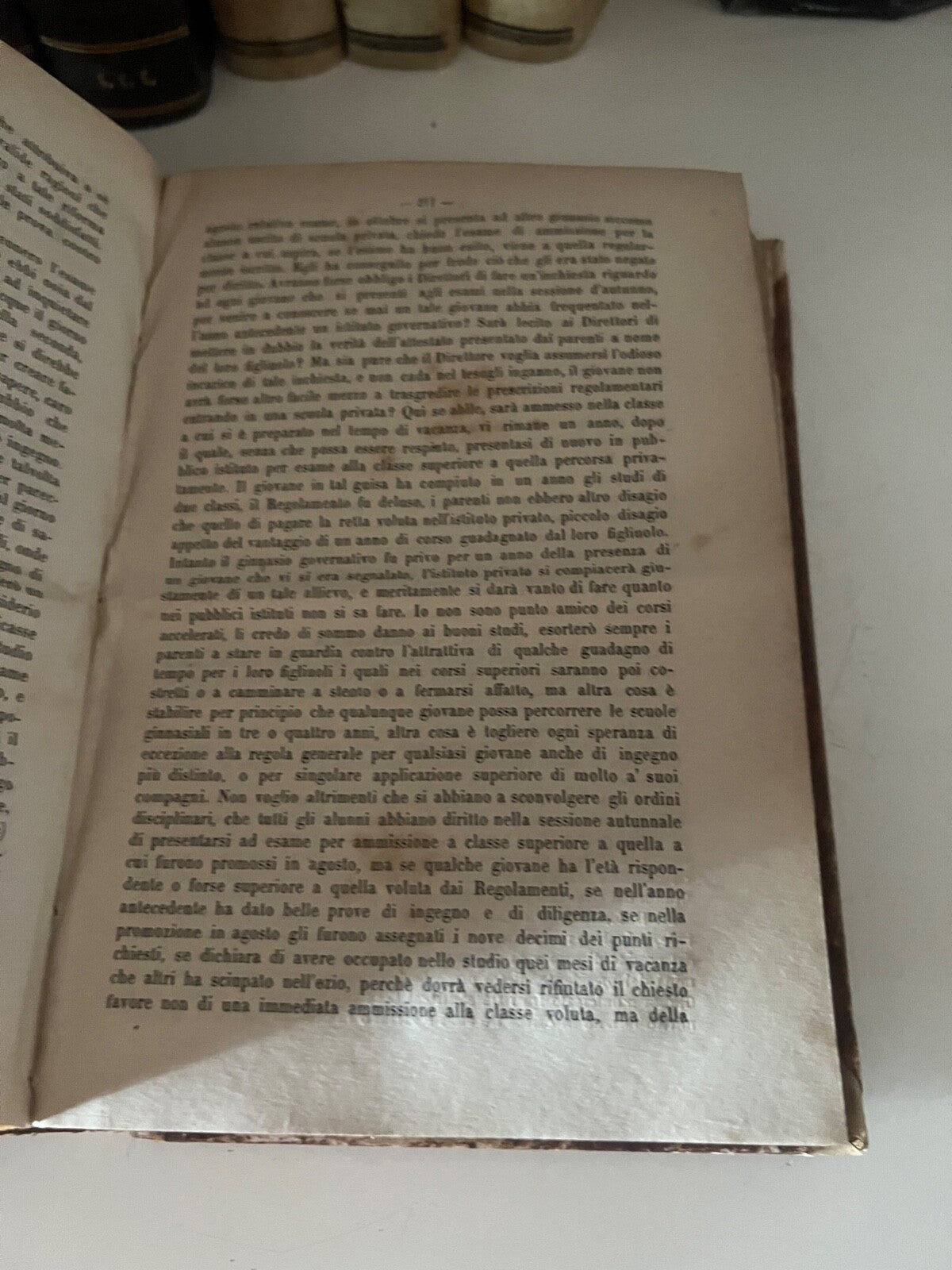 Livre L'Istitutore Feuille Toutes les Semaines De Instruction Actes Officiels