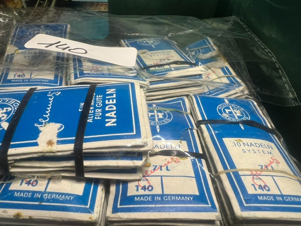 🔴 LAMMAMERTZ Nähmaschinennadeln 130 140 im Block, Los 3 