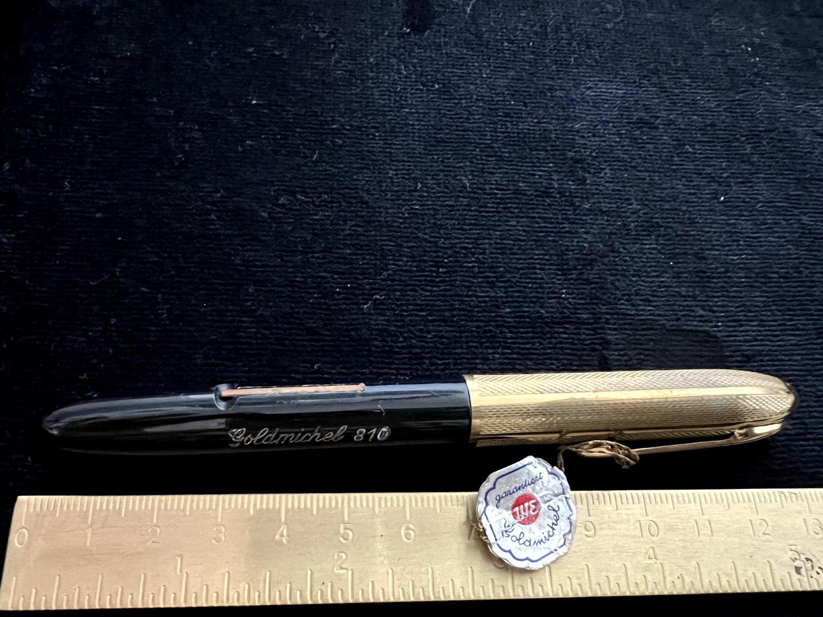 Goldmichel 810 Stylo-Plume Stylo à Plume Levier Écrit Vintage Écrit Du 1940