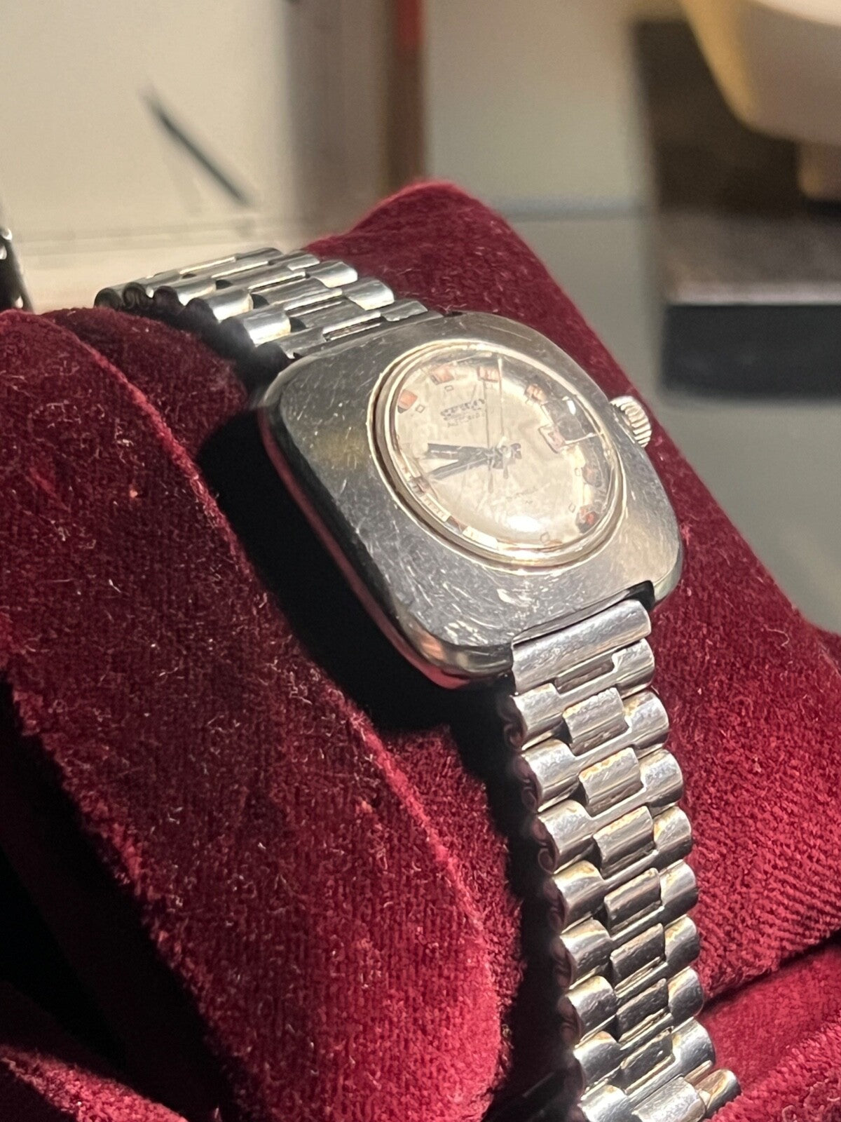 🔴 SEIKO women's watch 25170-03090 AUTOMATIC to be overhauled vintage parts 