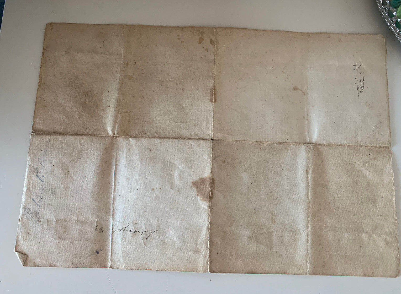 Arrêté Denial De Pompon Ou Pension de Guerre Ministère Du Trésor 1923 