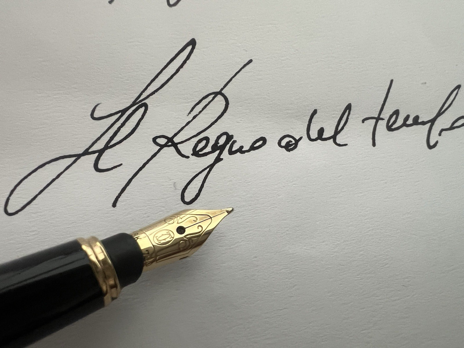 🔴 CARTIER penna stilografica Diabolo mini pennino ORO 18 CARATI M garanzia