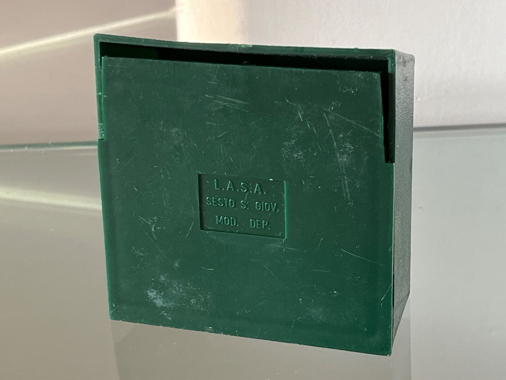 🔴 SENIOR box scatola orologio polso uomo cofanetto custodia con fermo VINTAGE