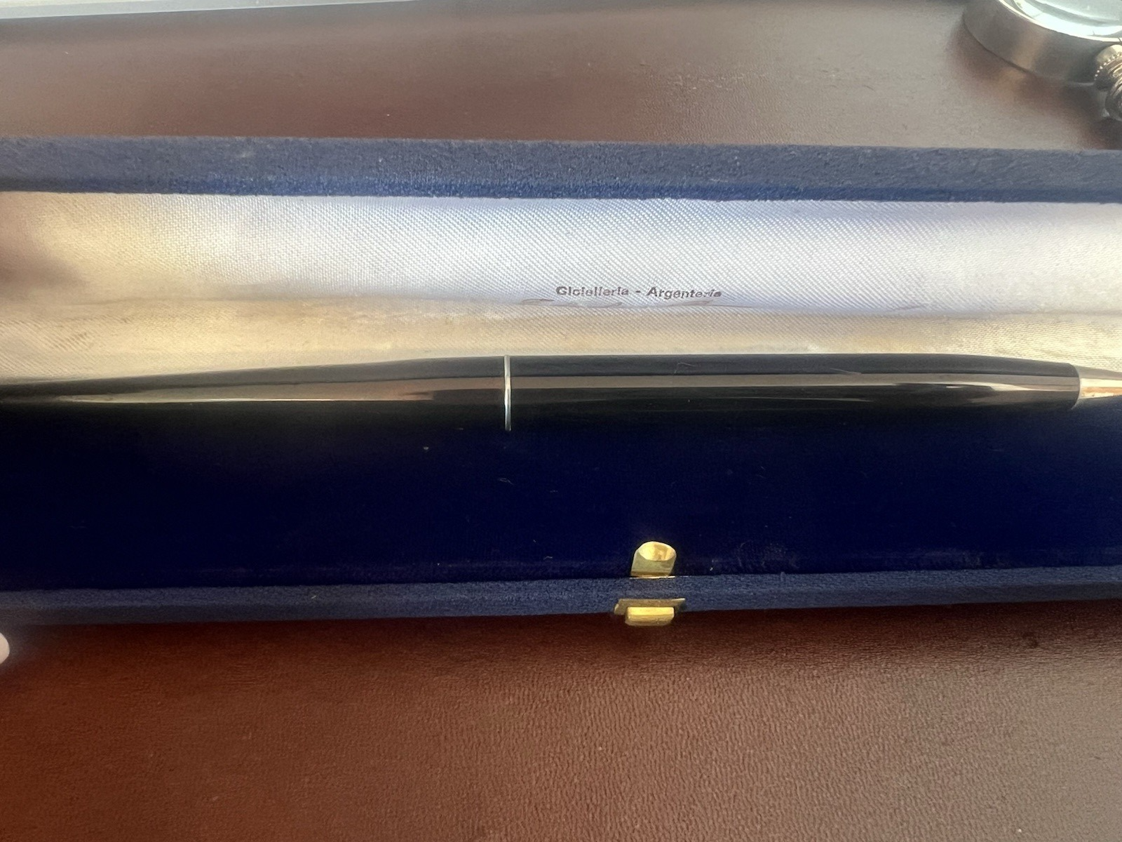 🔴 OMAS penna sfera stiloforo da scrivania scrive vintage G