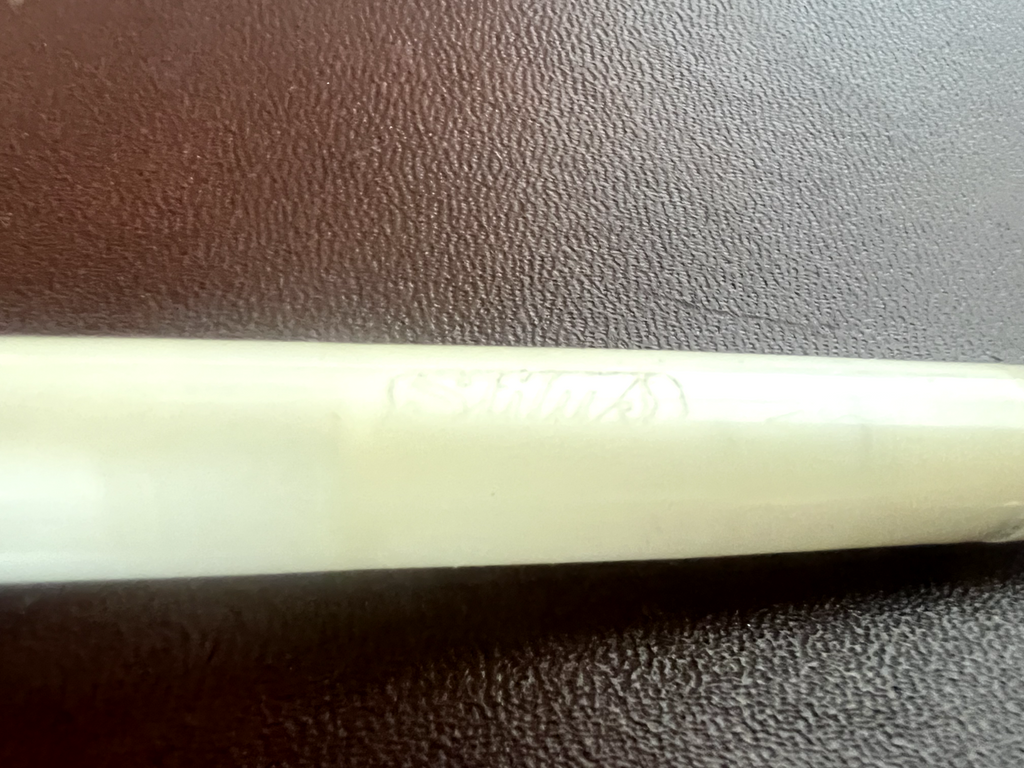 🔴 STILUS penna stilografica celluloide madreperla pennino F scrive vintage