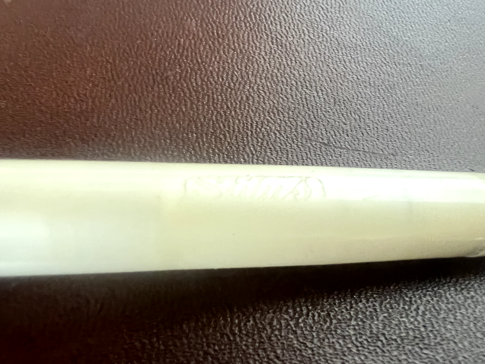 🔴 STILUS penna stilografica celluloide madreperla pennino F scrive vintage