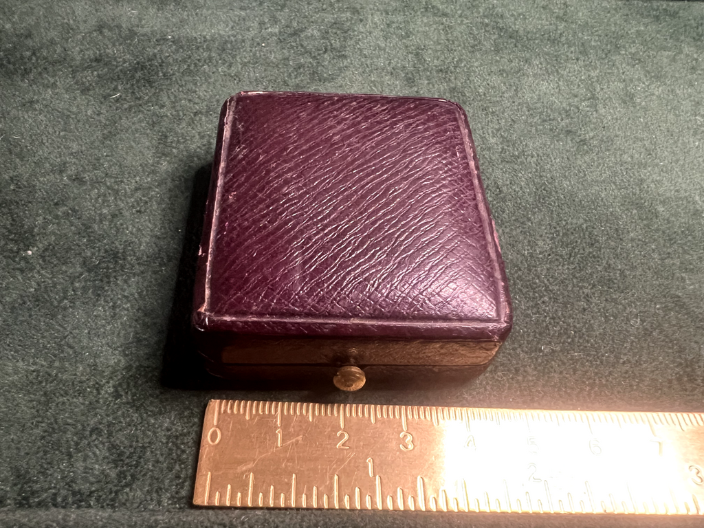 🔴 Scatola ciondolo pendente medaglione astuccio custodia gioiello vintage