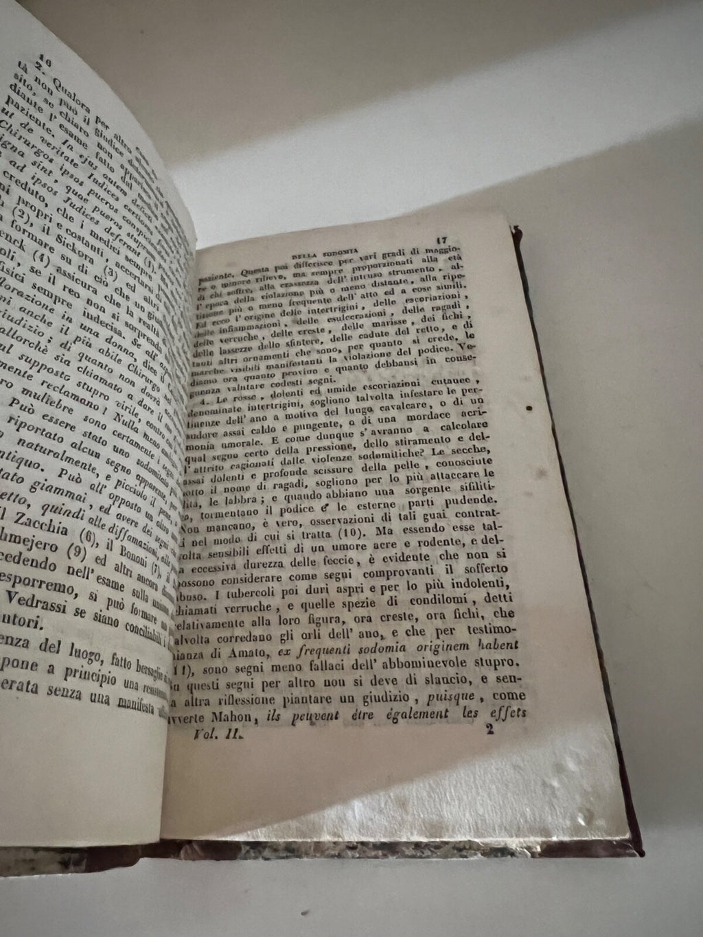 Livre Médecine Forense Giuseppe Tortosa Typographie Governativa Bologne 1842