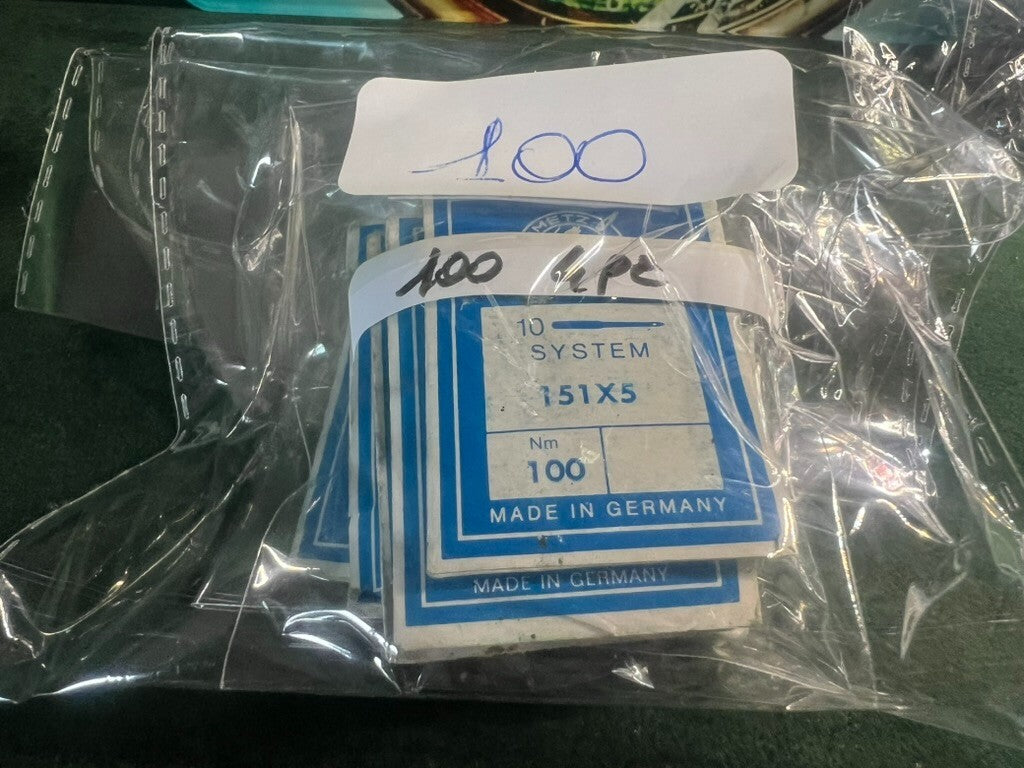 🔴 LAMMAMERTZ Nähmaschinennadeln 70, 90, 100, 110, 120, 200 im Block, Los 1 