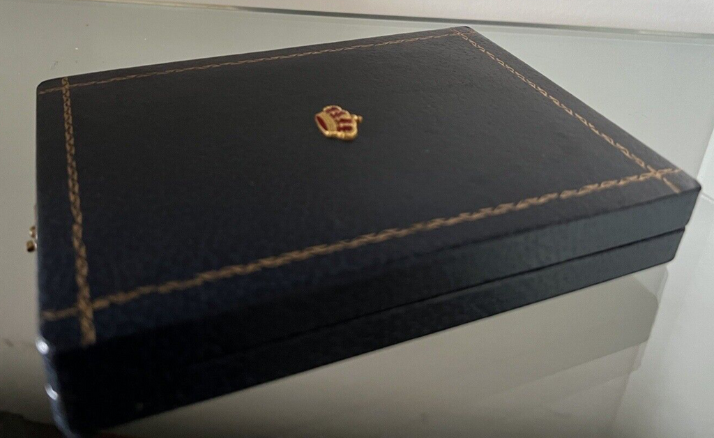 🔴 CEJALVO CRUZ scatola moneta medaglia stemma corona reale Spagna 12 h 17