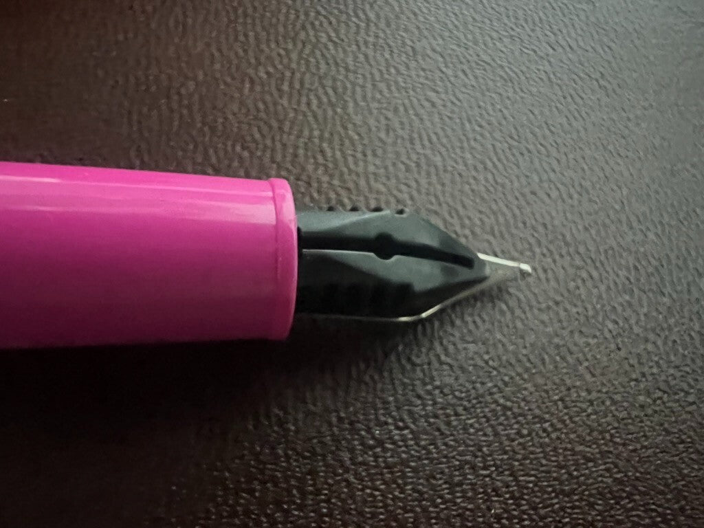 🔴 PELIKAN Primapenna Füllfederhalter, blau-rosa, unbenutzt, Größe M, Vintage 