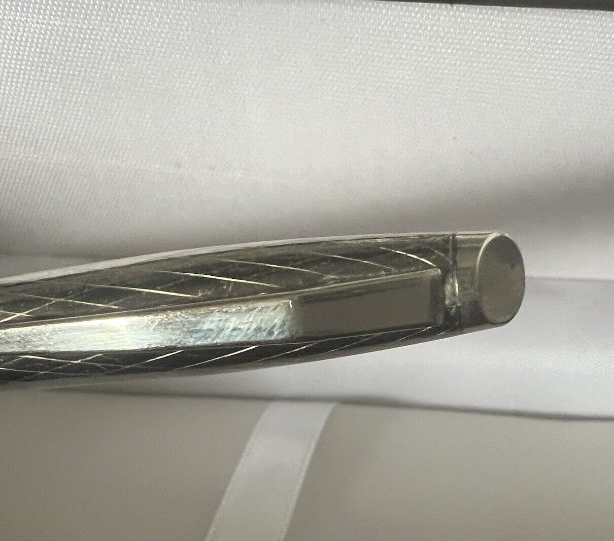 🔴 Kolbenfüllfederhalter aus verchromtem Metall mit Goldfeder, schreibt im Vintage-Stil 